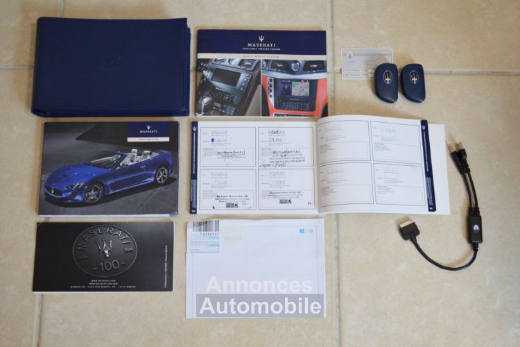 Maserati Grancabrio RARISSIME MASERATI GRANCABRIO MC STRADALE 4.7 V8 460ch BVA6 CENTENNIAL EDITION SERIE PRODUITE A 174EX / MONDE PARFAIT ETAT 2EME MAIN 38000 KMS COLLECT - <small></small> 119.990 € <small>TTC</small> - #50