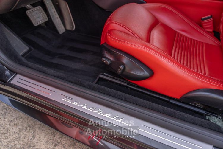 Maserati GranTurismo 4.7 S BVR - Garantie 12 Mois - Carnet Complet Et à Jour (révision Sera Faite Pour La Vente) - Très Bon Etat - Intérieur Cuir Rouge - <small></small> 49.990 € <small>TTC</small> - #19