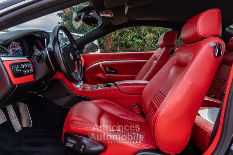 Maserati GranTurismo 4.7 S BVR - Garantie 12 Mois - Carnet Complet Et à Jour (révision Sera Faite Pour La Vente) - Très Bon Etat - Intérieur Cuir Rouge - <small></small> 49.990 € <small>TTC</small> - #20
