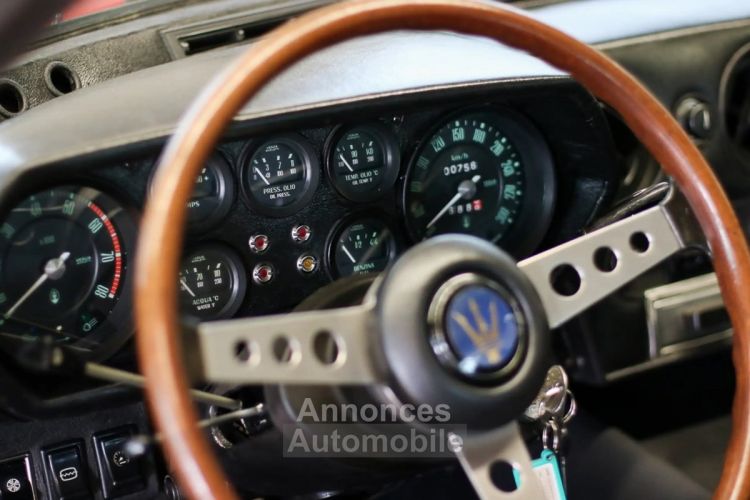 Maserati Indy 1970 4200, Matching Numbers/Historie - <small></small> 57.900 € <small>TTC</small> - #2