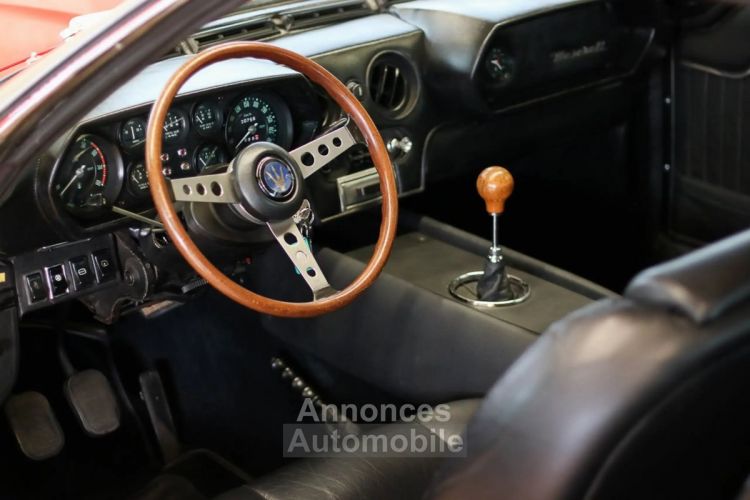 Maserati Indy 1970 4200, Matching Numbers/Historie - <small></small> 57.900 € <small>TTC</small> - #10