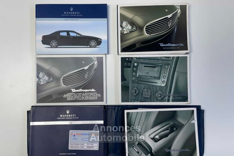 Maserati Quattroporte 4.2 V8 400 Ch EXECUTIVE GT DuoSelect (boite F1) - PARFAIT Etat - Origine France - 2 Propriétaire - Historique MASERATI France - Garantie 12 Mois - <small></small> 29.900 € <small>TTC</small> - #50