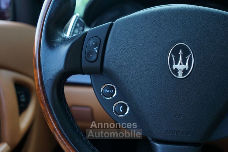 Maserati Quattroporte 4.2 V8 400 Ch EXECUTIVE GT DuoSelect (boite F1) - PARFAIT Etat - Origine France - 2 Propriétaire - Historique MASERATI France - Garantie 12 Mois - <small></small> 29.900 € <small>TTC</small> - #25