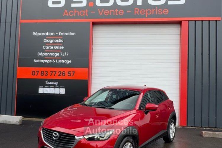 Mazda CX-3 Skyactiv-D 1.5 D 16v 2WD 105cv SUV 4x4 bv6- gps- écran tactile- sièges chauffants démarrage sans clé jantes allu- led regulateur de vitesses reprise   - <small></small> 10.590 € <small>TTC</small> - #1