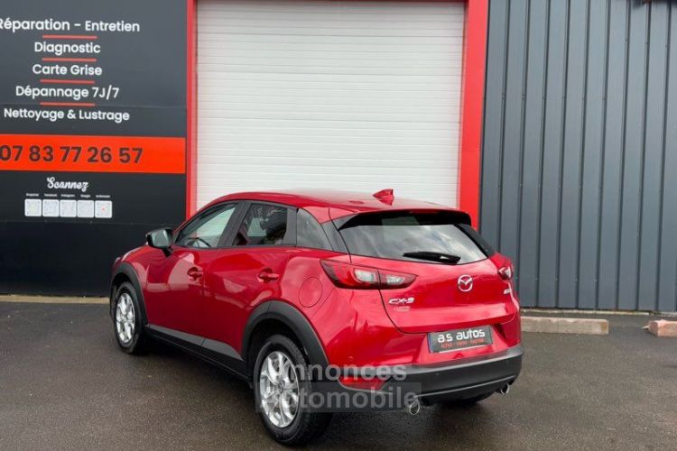 Mazda CX-3 Skyactiv-D 1.5 D 16v 2WD 105cv SUV 4x4 bv6- gps- écran tactile- sièges chauffants démarrage sans clé jantes allu- led regulateur de vitesses reprise   - <small></small> 10.590 € <small>TTC</small> - #3