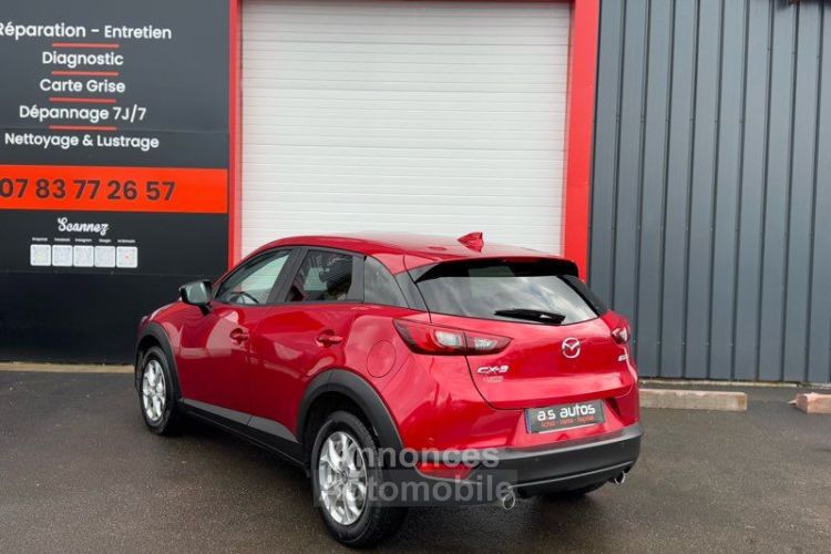 Mazda CX-3 Skyactiv-D 1.5 16v 2WD 105cv SUV 4x4 bv6- gps- écran tactile- sièges chauffants démarrage sans clé jantes allu- led regulateur de vitesses reprise G - <small></small> 9.990 € <small>TTC</small> - #3