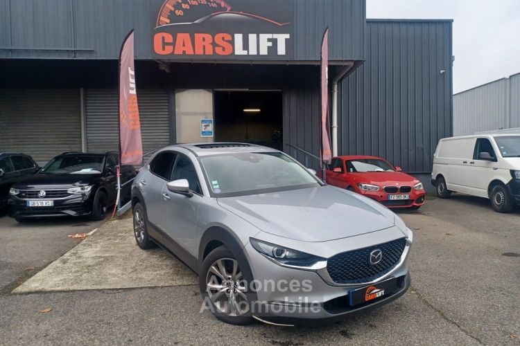 Mazda CX-30 2.0 SkyActiv-X 16V Mild Hybrid 179 cv EXCLUSIVE - HISTORIQUE COMPLET CARPLAY TOIT OUVRANT SIEGES CHAUFFANTS FINANCEMENT POSSIBLE - <small></small> 24.490 € <small>TTC</small> - #1