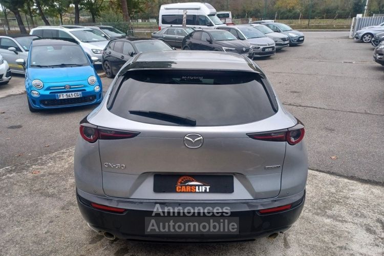 Mazda CX-30 2.0 SkyActiv-X 16V Mild Hybrid 179 cv EXCLUSIVE - HISTORIQUE COMPLET CARPLAY TOIT OUVRANT SIEGES CHAUFFANTS FINANCEMENT POSSIBLE - <small></small> 24.490 € <small>TTC</small> - #6