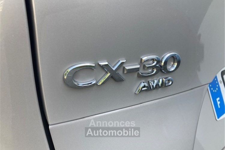 Mazda CX-30 2022 2.0L e-SKYACTIV X M Hybrid 186 ch 4x4 BVA6 Sportline - <small></small> 34.990 € <small>TTC</small> - #34