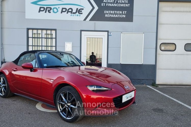 Mazda MX-5 2.0i 160CV ROADSTER SPORTLINE / 1E MAIN / BOSE / ROUGE RUBIS / SUIVI FULL / GTIE 12 MOIS - <small></small> 19.990 € <small>TTC</small> - #3