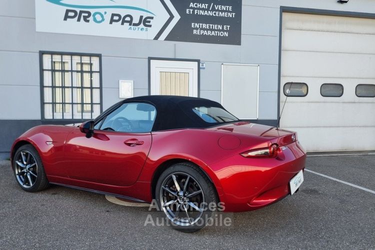 Mazda MX-5 2.0i 160CV ROADSTER SPORTLINE / 1E MAIN / BOSE / ROUGE RUBIS / SUIVI FULL / GTIE 12 MOIS - <small></small> 19.990 € <small>TTC</small> - #4