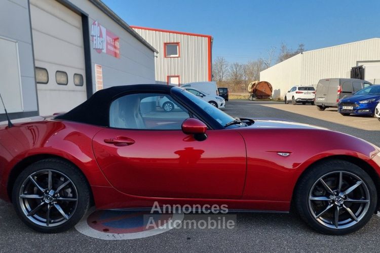 Mazda MX-5 2.0i 160CV ROADSTER SPORTLINE / 1E MAIN / BOSE / ROUGE RUBIS / SUIVI FULL / GTIE 12 MOIS - <small></small> 19.990 € <small>TTC</small> - #7