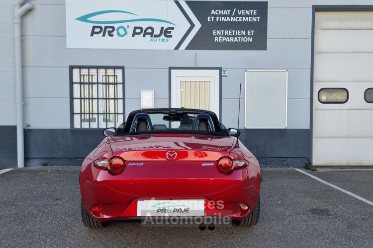 Mazda MX-5 2.0i 160CV ROADSTER SPORTLINE / 1E MAIN / BOSE / ROUGE RUBIS / SUIVI FULL / GTIE 12 MOIS - <small></small> 19.990 € <small>TTC</small> - #9