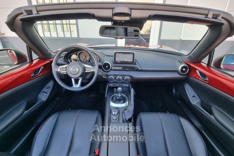 Mazda MX-5 2.0i 160CV ROADSTER SPORTLINE / 1E MAIN / BOSE / ROUGE RUBIS / SUIVI FULL / GTIE 12 MOIS - <small></small> 19.990 € <small>TTC</small> - #14