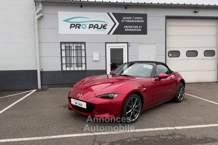 Mazda MX-5 MX 5 2.0i 160CV ROADSTER SPORTLINE / 1E MAIN / BOSE / ROUGE RUBIS / SUIVI FULL / LEDS /GPS/DAB - <small></small> 20.990 € <small>TTC</small> - #1