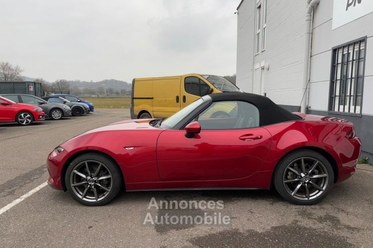 Mazda MX-5 MX 5 2.0i 160CV ROADSTER SPORTLINE / 1E MAIN / BOSE / ROUGE RUBIS / SUIVI FULL / LEDS /GPS/DAB - <small></small> 20.990 € <small>TTC</small> - #8