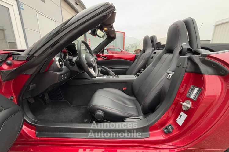 Mazda MX-5 MX 5 2.0i 160CV ROADSTER SPORTLINE / 1E MAIN / BOSE / ROUGE RUBIS / SUIVI FULL / LEDS /GPS/DAB - <small></small> 20.990 € <small>TTC</small> - #12