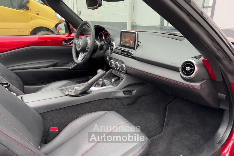 Mazda MX-5 MX 5 2.0i 160CV ROADSTER SPORTLINE / 1E MAIN / BOSE / ROUGE RUBIS / SUIVI FULL / LEDS /GPS/DAB - <small></small> 20.990 € <small>TTC</small> - #19