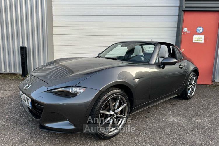 Mazda MX-5 mx5 iv rf 2.0 skyactiv-g 184 selection cuir blanc - <small></small> 28.990 € <small>TTC</small> - #2