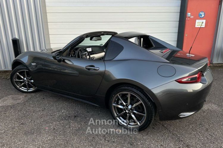 Mazda MX-5 mx5 iv rf 2.0 skyactiv-g 184 selection cuir blanc - <small></small> 28.990 € <small>TTC</small> - #5