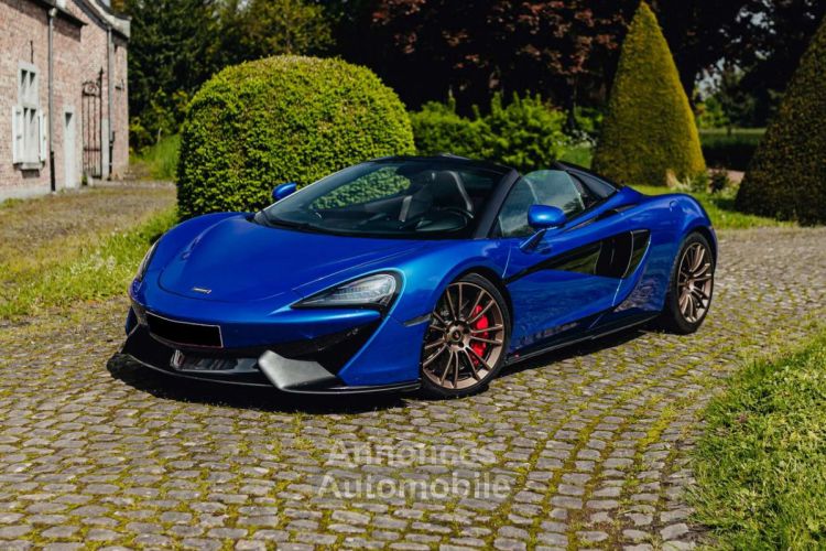 McLaren 570S Spider-Vega Blue-Xpel-Vat refundable-like new - <small></small> 163.570 € <small>TTC</small> - #3