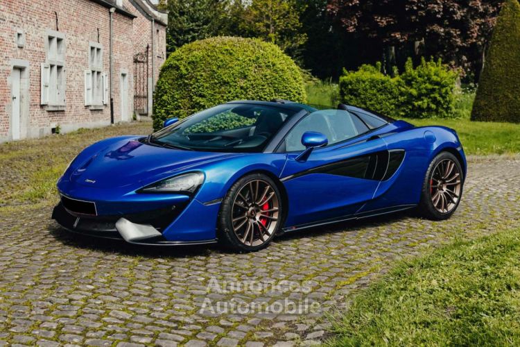 McLaren 570S Spider-Vega Blue-Xpel-Vat refundable-like new - <small></small> 163.570 € <small>TTC</small> - #5