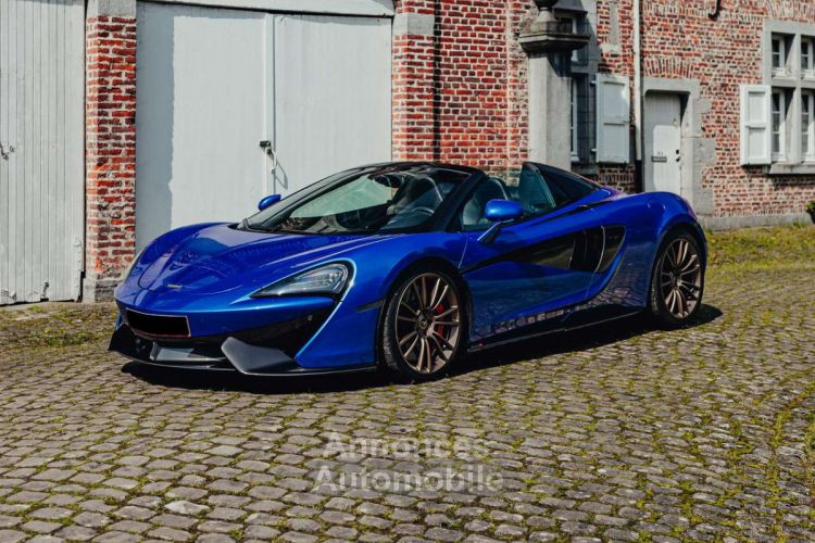 McLaren 570S Spider-Vega Blue-Xpel-Vat refundable-like new - <small></small> 163.570 € <small>TTC</small> - #6