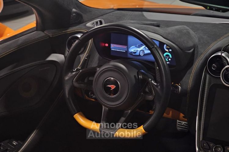 McLaren 570S V8 3.8 570S Spider LED Carbon Orage Ventura GPS Garantie McLaren 02/2025 - <small></small> 195.990 € <small>TTC</small> - #9