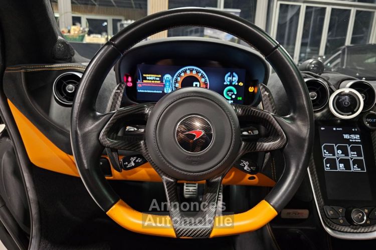 McLaren 570S V8 3.8 570S Spider LED Carbon Orage Ventura GPS Garantie McLaren 02/2025 - <small></small> 195.990 € <small>TTC</small> - #10