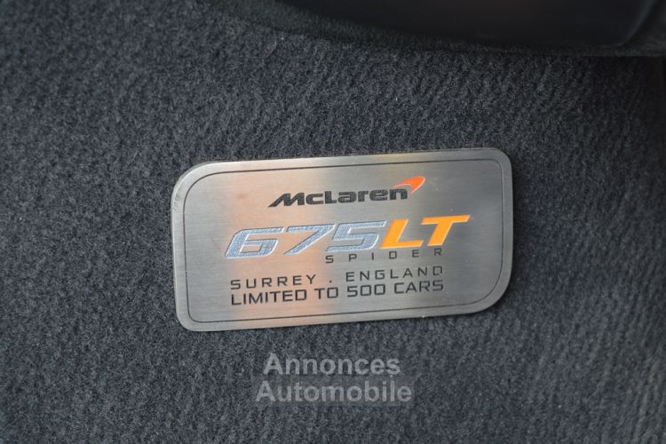 McLaren 675LT Spider 675 Ch 13.000 Km !! Garantie Mclaren !! - <small></small> 269.900 € <small></small> - #12