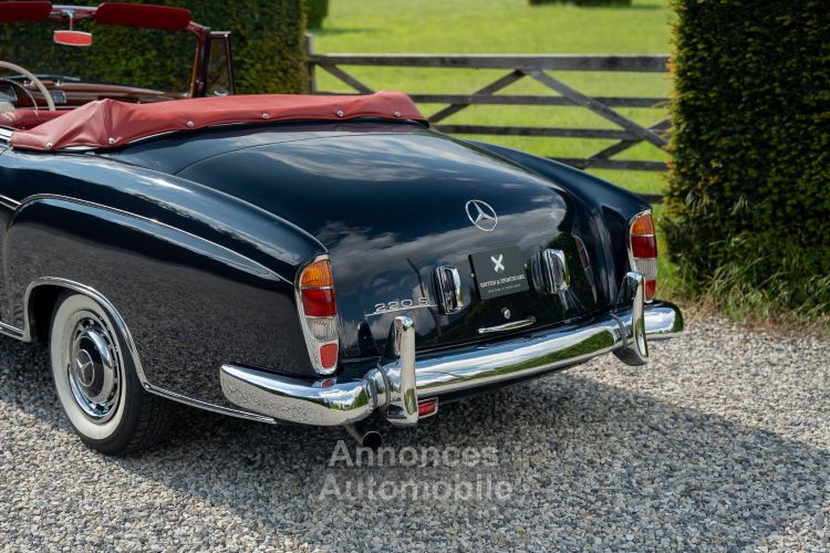 Mercedes 220 S - Ponton Cabriolet - <small></small> 140.000 € <small>TTC</small> - #16