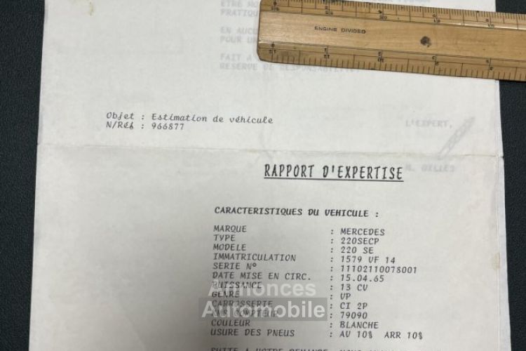 Mercedes 220 SE coupé - <small></small> 50.000 € <small>TTC</small> - #84