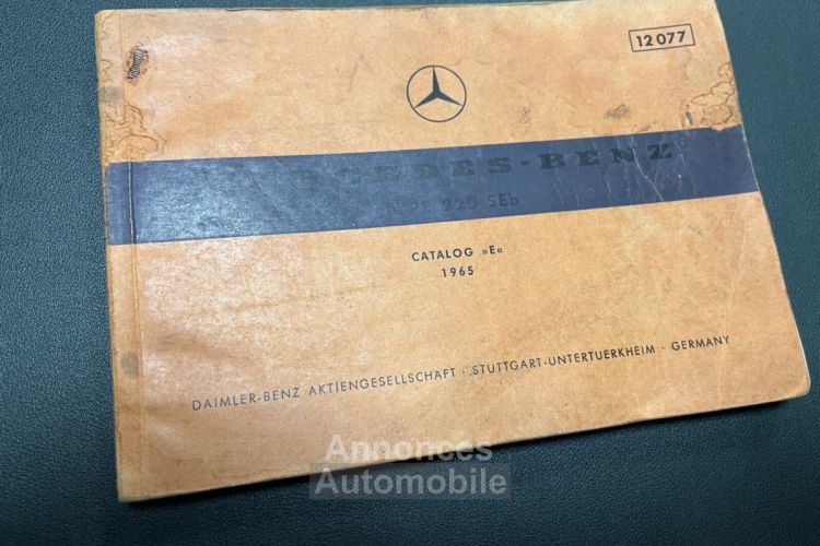 Mercedes 220 SE coupé - <small></small> 50.000 € <small>TTC</small> - #96