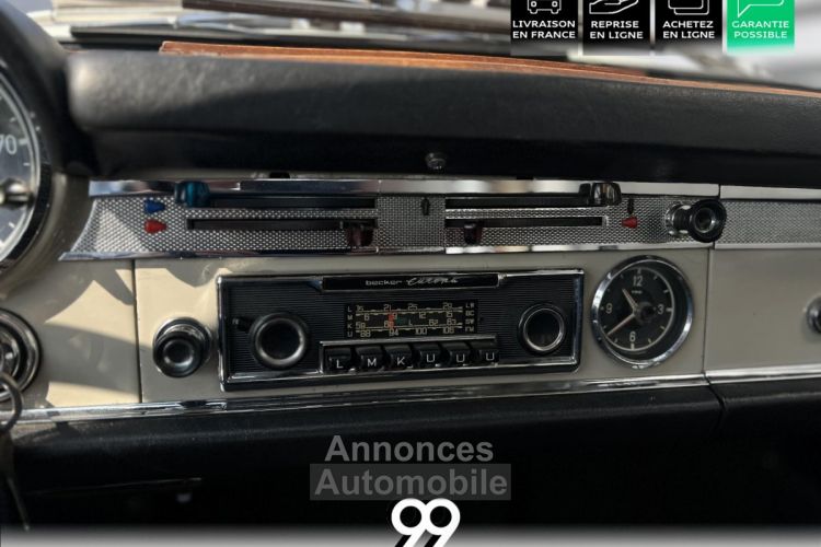 Mercedes 230 PAGODE SL CABRIOLET ENTIEREMENT RESTAURER REPRISE LIVRAISON - <small></small> 92.290 € <small>TTC</small> - #13