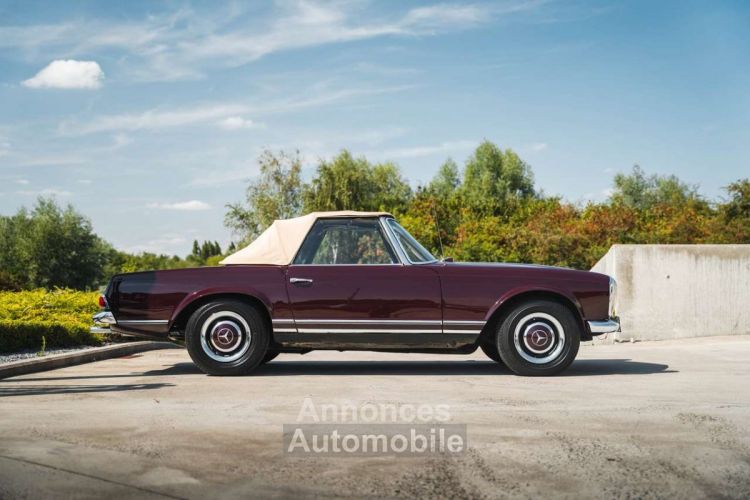 Mercedes 230 SL Pagode Purpurrot French Vehicle - <small></small> 79.900 € <small>TTC</small> - #6