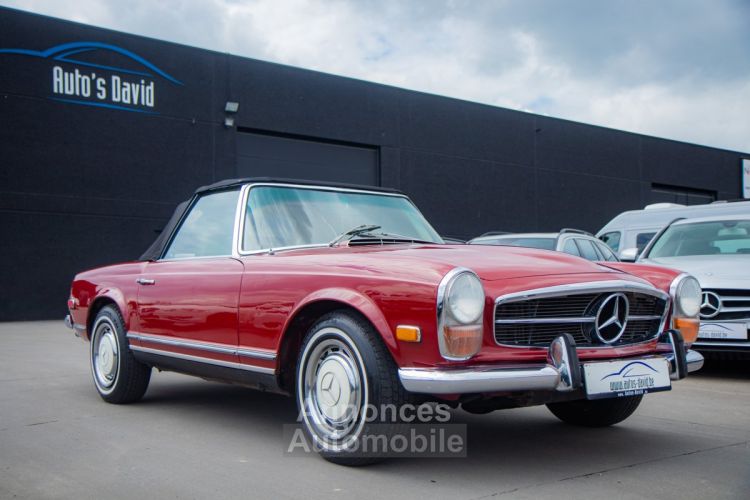 Mercedes 280 SL Pagoda Automaat - OLDTIMER - HISTORIEK - CABRIO - LEDER - RADIO - <small></small> 71.999 € <small>TTC</small> - #1