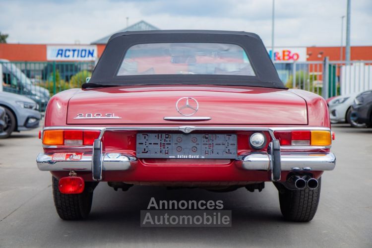 Mercedes 280 SL Pagoda Automaat - OLDTIMER - HISTORIEK - CABRIO - LEDER - RADIO - <small></small> 71.999 € <small>TTC</small> - #8