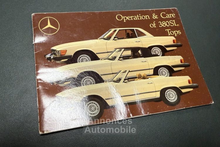 Mercedes 380 SL - <small></small> 22.000 € <small>TTC</small> - #80