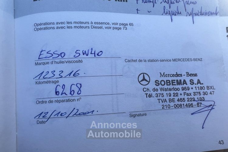 Mercedes 500 SE 1ere Main ETAT EXCEPTIONNEL DE CONSERVATION - <small></small> 22.000 € <small></small> - #55