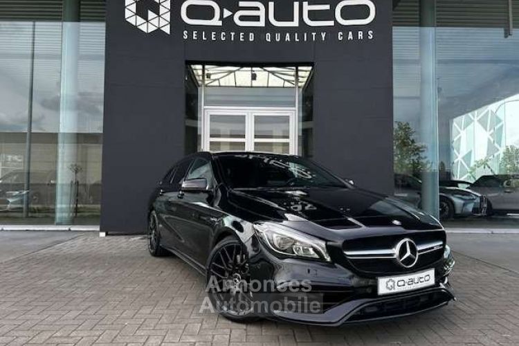 Mercedes CLA 45 AMG SB 4-Matic Black optik - GPS - Pano - Cam - Leder - <small></small> 29.950 € <small>TTC</small> - #2