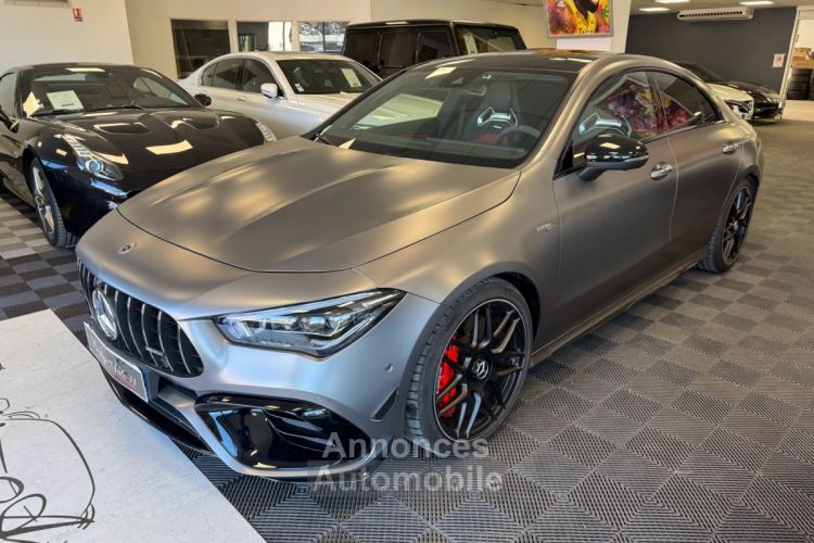 Mercedes CLA 45 S AMG Origine france Kit Aero Sieges performance Taxe CO2 payé 698,64 euros par mois - <small></small> 70.000 € <small>TTC</small> - #1