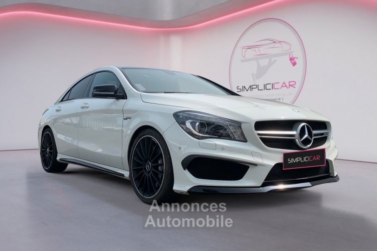 Mercedes CLA CLASSE 45 AMG 4Matic Edition 1 7-G DCT A ECHAP SPORT AMG *. PACK PERF * PACK BLACK AMG * TOIT OUVRANT GARANTIE - <small></small> 29.900 € <small>TTC</small> - #1