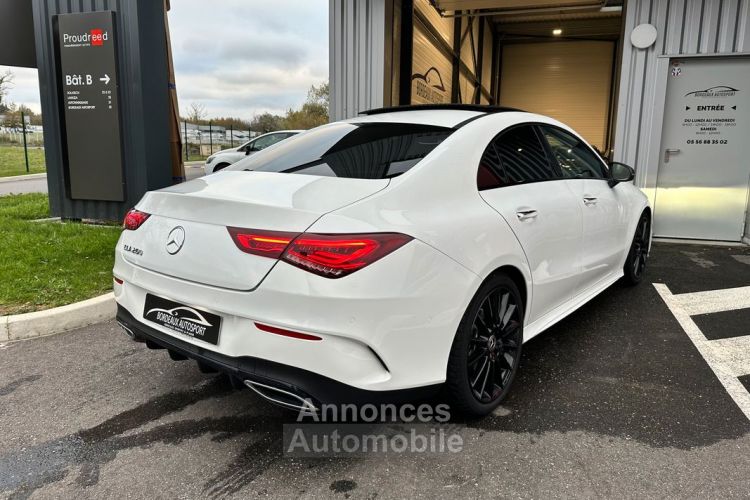 Mercedes CLA Classe Mercedes 200 163ch AMG Line 7G-DCT Toit Ouvrant CarPlay & AndroidAuto JA 19 Black Pack Sport Premium Plus 1ère main française - <small></small> 33.990 € <small>TTC</small> - #3