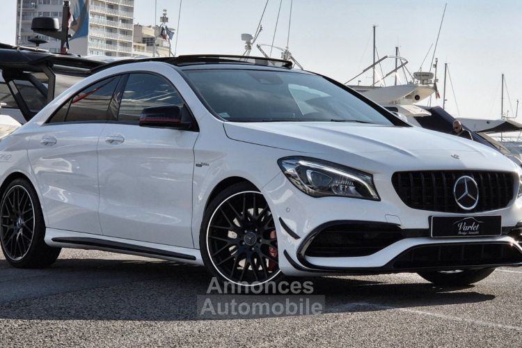 Mercedes CLA MAGNIFIQUE 45 AMG 2.0 TURBO 381ch DCT 4 MATIC + 25Ke D'OPTIONS HARMAN/KARDON FULL LED DISTRONIC CAMERA AMG DYNAMIC+ PACK PERF TO PANO - <small></small> 45.990 € <small>TTC</small> - #1