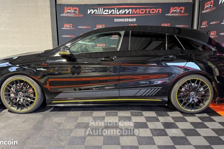 Mercedes CLA Shooting Brake Mercedes 45 amg yellow nigth edition 2.0 380 cv 4matic speedshift dct garantie - <small></small> 40.490 € <small>TTC</small> - #2