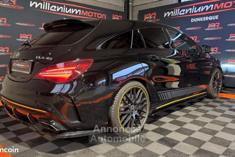 Mercedes CLA Shooting Brake Mercedes 45 amg yellow nigth edition 2.0 380 cv 4matic speedshift dct garantie - <small></small> 40.490 € <small>TTC</small> - #4