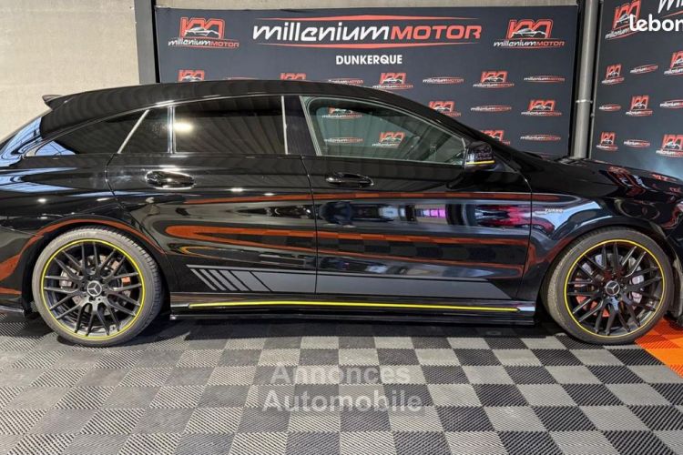 Mercedes CLA Shooting Brake Mercedes 45 amg yellow nigth edition 2.0 380 cv 4matic speedshift dct garantie - <small></small> 40.490 € <small>TTC</small> - #5