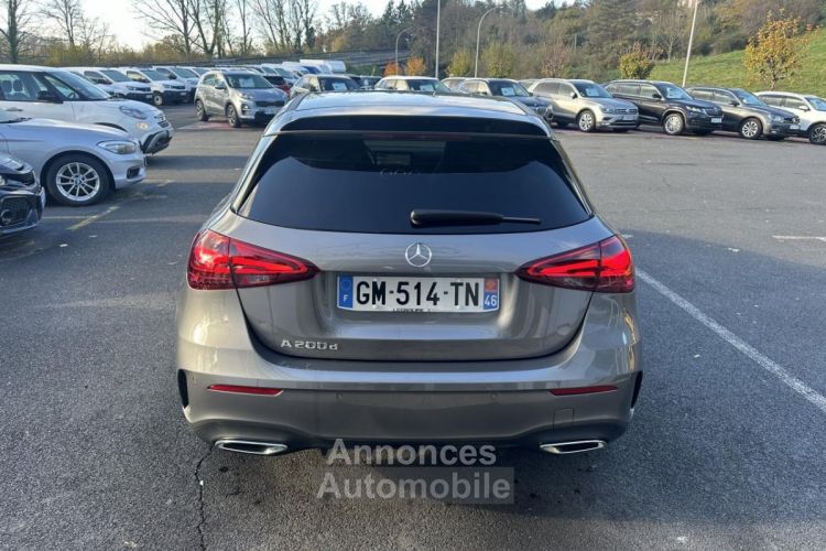 Mercedes Classe A 200 d - BV 8G-DCT  AMG Line SUIVI Toit Ouvrant + Gps + Camera AR - <small></small> 35.990 € <small>TTC</small> - #6