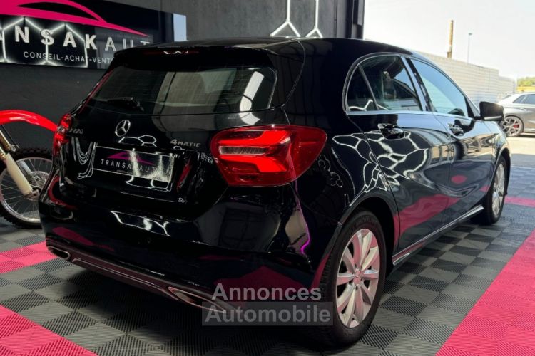 Mercedes Classe A 220 4 matic sensation dct-7 phase 2 ges chauffants angles mort - <small></small> 17.990 € <small>TTC</small> - #4