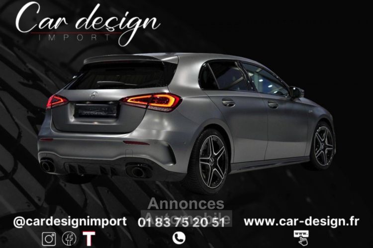 Mercedes Classe A 35 AMG 4MATIC GRIS MAT DESIGNO BURMESTER NIGHT PACK - <small></small> 38.900 € <small>TTC</small> - #5